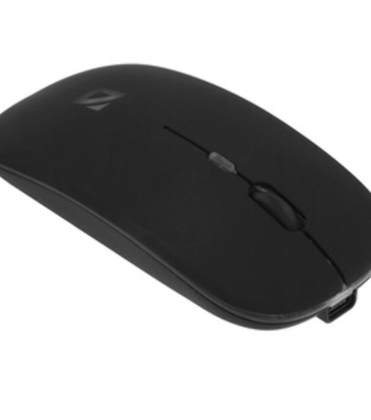 Мышь беспроводная Defender Touch MM-997 черный, 1600 dpi, радиоканал, Bluetooth, USB, кнопки - 4