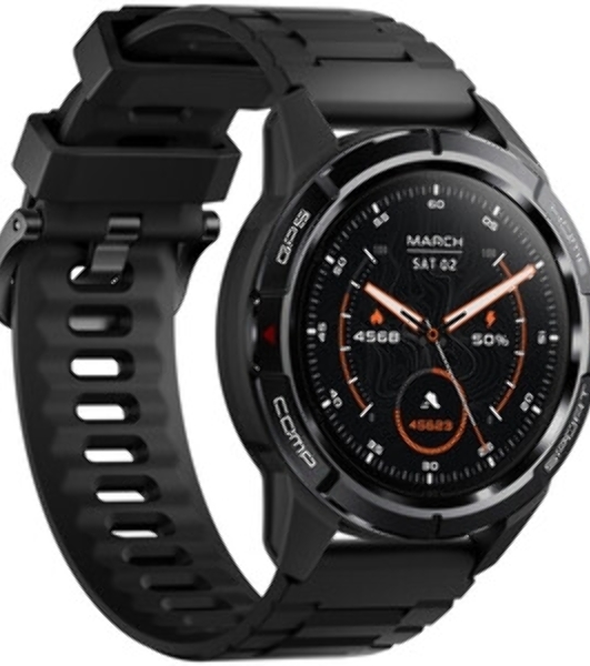 Умные часы Mibro GS Active2, 1.32' AMOLED, Bluetooth, NFC, WR50, фиолетовый
