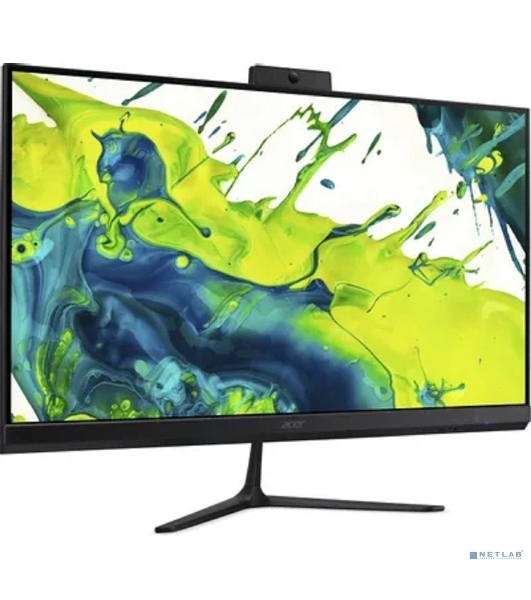 Моноблок Acer Aspire C27B-GMTL 27' Full HD Core Ultra 5 115U (1.5) 16Gb SSD512Gb HDG Eshell GbitEth WiFi BT клавиатура мышь Cam черный 1920x1080