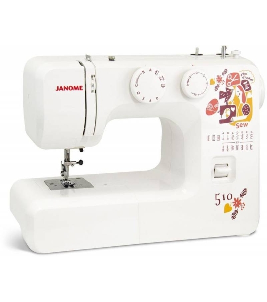 Швейная машина Janome Sew dream 510 белый