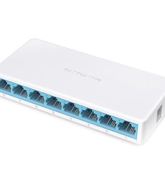 Коммутатор Mercusys MS108, 8 портов Ethernet 100 Мбит/с