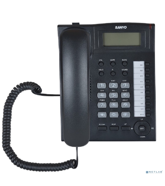 Телефон проводной SANYO RA-S517B черный