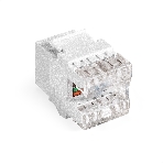 Модуль-вставка Keystone Jack RJ-45 ExeGate KJ-8P8C-U-C6-180SH-Dual (Кат.6, неэкранированная, 180 градусов, со шторками, IDC Krone/110), фото3