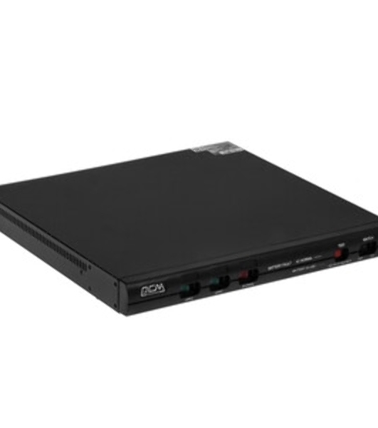 Источник бесперебойного питания Powercom King Pro RM KIN-600AP RM 360Вт 600ВА черный
