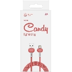 Кабель Redline Candy УТ000021989 Lightning (m) USB A(m) 1м красный, фото2