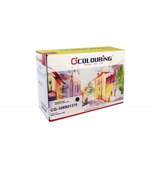 Картридж лазерный Colouring CG-106R01379 черный (4000 стр.) для принтеров Rank Xerox Phaser 3100S/3100X/3100MFP