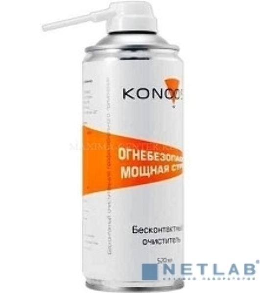 Чистящие средства Konoos KAD-520F Сжатый воздух высокого давления, невоспламеняющийся, 520 мл