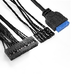 Компьютерный корпус ExeGate EX284029RUS Minitower BA-203U Black, mATX, (AA450, 80мм), 2хUSB+1хUSB 3.0, Audio, фото6