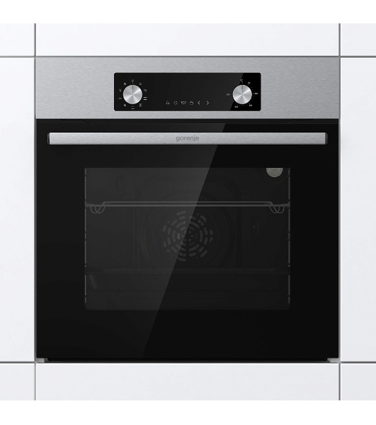 Духовой шкаф электрический Gorenje BO6737E02NX, черный