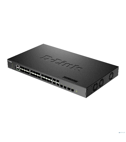 Коммутатор D-Link DXS-3410-32SY/A1A Управляемый L3 стекируемый коммутатор с 28 портами 10Gbase-X SFP+ и 4 портами 25Gbase-X SFP28