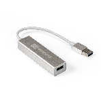 USB-концентратор ExeGate DUB-4 (кабель-адаптер USB3.0 --> 4xUSB3.0, Plug&Play, серебристый), фото5