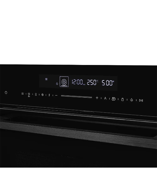 Встраиваемый духовой шкаф Kuppersberg KHT 616 Black компактный, ШхВхГ: 59.5х45.4х56.5 см, 50 л, А+, гидролизная очистка, черный