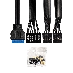Компьютерный корпус Minitower ExeGate BAA-308MUC (mATX, без БП, 1хUSB+1хUSB 3.0+1хTypeC, HD Audio, черный), фото9