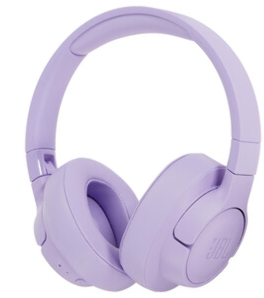Беспроводные/проводные наушники JBL Tune 720BT фиолетовый, полноразмерные, Bluetooth + проводной, быстрая зарядка