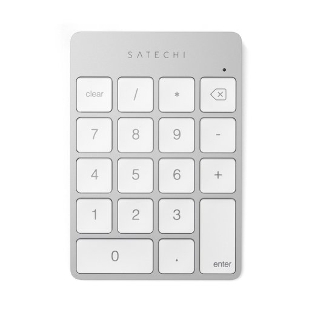 Цифровой блок Satechi ST-SALKPS беспроводной, Bluetooth, серебристый