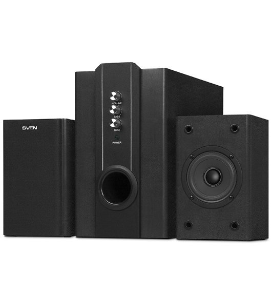 Акустическая система Sven SPS-820 2.1 черный 38Вт