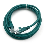 Патч-корд Buro UTP cat.5e 2м зеленый RJ-45 (m)-RJ-45 (m), фото 1