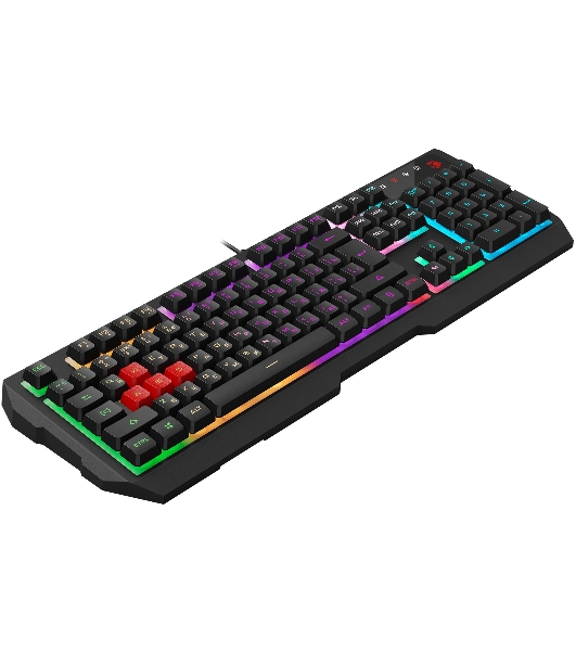 Комплект клавиатура+мышь A4Tech Bloody B1700 проводной, USB, 6000 DPI, чёрный