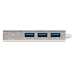 USB-концентратор ExeGate DUB-4 (кабель-адаптер USB3.0 --> 4xUSB3.0, Plug&Play, серебристый), фото4
