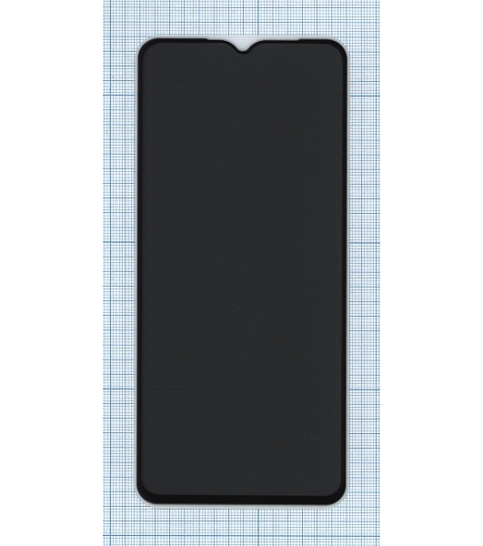 Защитное стекло UV Nano Privacy 'Анти-шпион' для Realme C30/C31