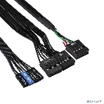 Компьютерный корпус Minitower ExeGate EX291141RUS BAA-105-01AAA400 (mATX, БП AAA400 с вент. 8см, 2*USB, аудио, черный), фото4