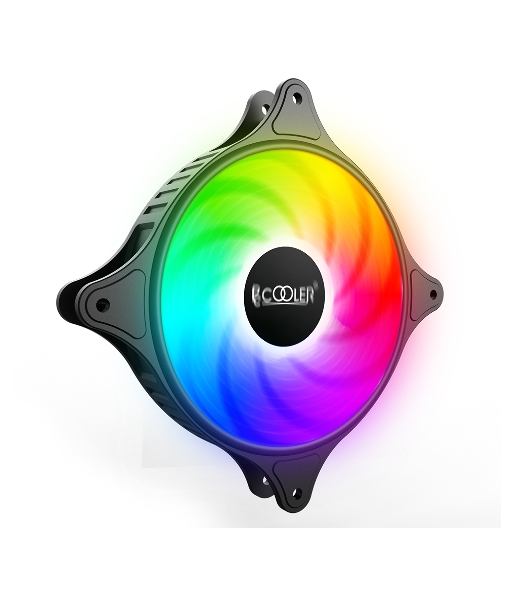 Вентилятор для корпуса PCCooler FX 120 ARGb черный, 120 мм, 2000 об/мин, 33.2 дБ, 4 pin