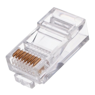 Коннектор Gembird RJ45 8P8C (100 шт. в уп) без вставки