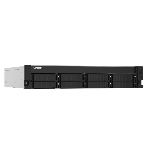 Сетевое хранилище без дисков SMB QNAP TS-832PXU-RP-4G 8-Bay 2U rackmount NAS, AL324 quad-core 1.7 GHz, 1x4Gb DDR4 RAM (max 1x16Gb), SATA 6Gb/s, 2x 10GbE SFP+ LAN, 2x 2.5 GbE LAN, 2xPSU. W/o RAIL-B02, фото 1