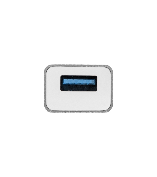 USB-концентратор ExeGate DUB-4 (кабель-адаптер USB3.0 --> 4xUSB3.0, Plug&Play, серебристый)