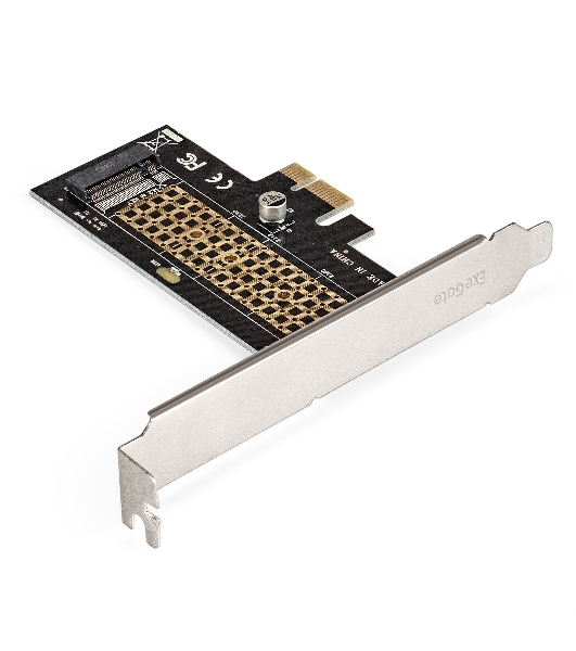 Переходник ExeGate EXE-597 (M.2 M key -> PCI-E x1 v2.0, для установки SSD M.2 M key в слот PCI-E)