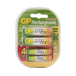 Аккумулятор GP 270AAHC АА+100AAAHC AAA NiMH 2650mAh (4шт), фото4