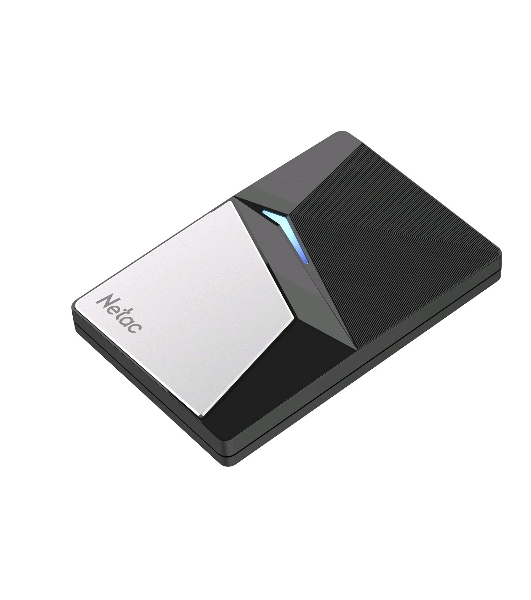 Внешний SSD Netac Z7S, 480 Gb, USB 3.2 Gen 2 Type-C, R/W 550/480, черный