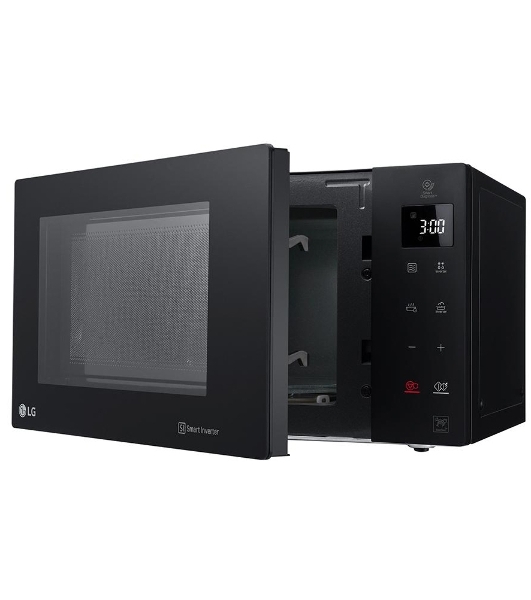 Микроволновая печь LG MW23R35GIB инвертор, черный, 23 л, 1000 Вт, переключатели - сенсор