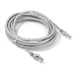 Патч-корд LSZH ExeGate EX290422RUS UTP-RJ45-RJ45-5e-10M-LSZH-GY, UTP, cat.5e, 10м, серый, фото2