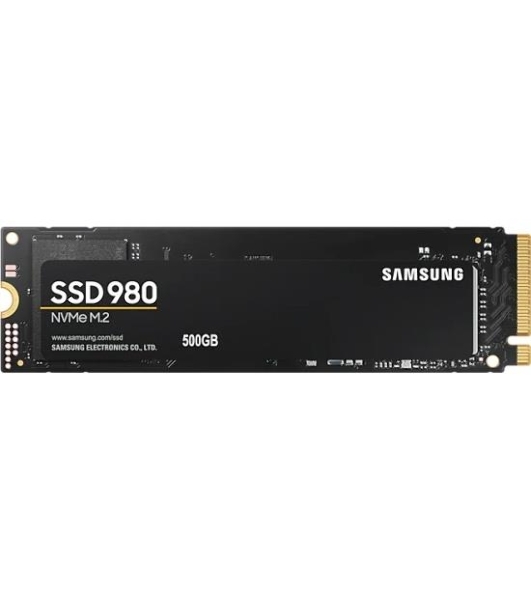 Накопитель SSD Samsung 980 MZ-V8V500BW, 500Gb, PCIe 3.0 x4, M.2 2280, NVMe, R/W 3100/2600