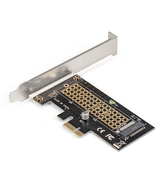 Переходник ExeGate EXE-597 (M.2 M key -> PCI-E x1 v2.0, для установки SSD M.2 M key в слот PCI-E)