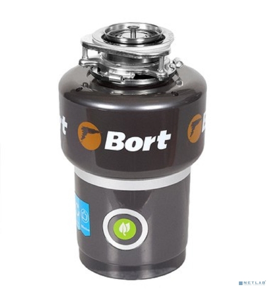 Измельчитель пищевых отходов Bort TITAN 5000 560 Вт; 5,2 кг/мин; 3200 об/мин; 1400 мл; нержавеющая сталь; набор аксессуаров 4 шт [91275783]