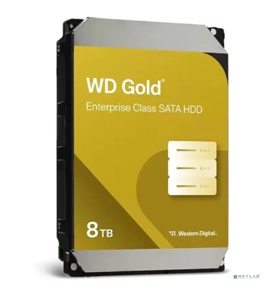 Жесткий диск WD SATA-III 8Tb Desktop Gold 512E (7200rpm) 256Mb 3.5'