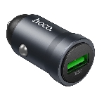Автомобильное зарядное устройство Hoco, 18Вт, USB, Z62, металлический серый, коробка, фото4