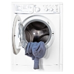 Стиральная машина Indesit MyTime EWUD 4105 BK CIS белый, загрузка фронтальная 4 кг, 1000 об/мин., класс: А, фото4