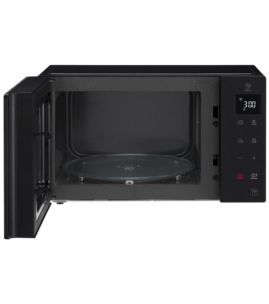 Микроволновая печь LG MW23R35GIB инвертор, черный, 23 л, 1000 Вт, переключатели - сенсор