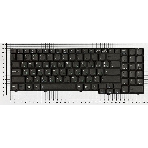 Клавиатура для ноутбука Asus M50 M70 X70 X71 G50 черная, фото 1