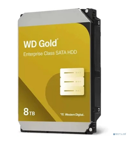 Жесткий диск WD SATA-III 8Tb Desktop Gold 512E (7200rpm) 256Mb 3.5'
