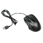 Мышь проводная Nakatomi MON-07U черный, 800 dpi, USB, кнопки - 3, фото9