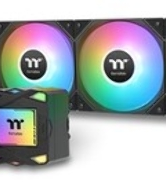 Система жидкостного охлаждения Thermaltake LA360 ARGB Soc-AM5/AM4/1200/1700/1851 черный 4-pin 38.35dB Al+Cu Ret (CL-W459-PL12SW-A)