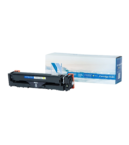 Картридж лазерный NVPrint совместимый NV-054H Yellow для Canon i-Sensys LBP-620/621/623/640/MF-640/641/642/643/644/645 (2300k)