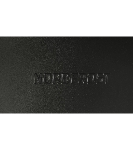 Холодильник Nordfrost NR 404 B черный однокамерный 139/11 л морозилка сверху, ручная разморозка