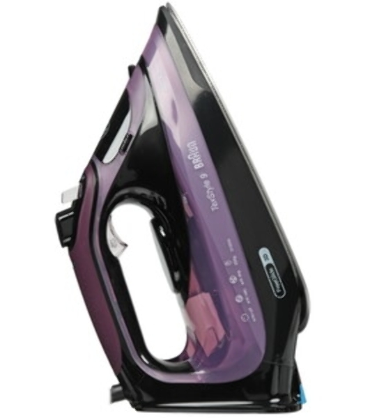 Утюг Braun TexStyle 9 SI9661VI фиолетовый/черный, 3100 Вт, 60 г/мин, 250 г/мин, 330 мл