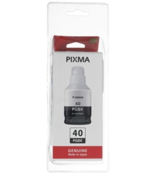 Контейнер с чернилами Canon GI-40 BK для GM2040/G5040/G6040. Черный. 6000 страниц.