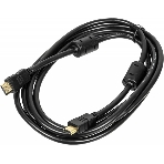 Кабель аудио-видео Ningbo HDMI (m)/HDMI (m) 3м. феррит.кольца позолоченные контакты черный (HDMI-3M-MG(VER1.4)), фото2